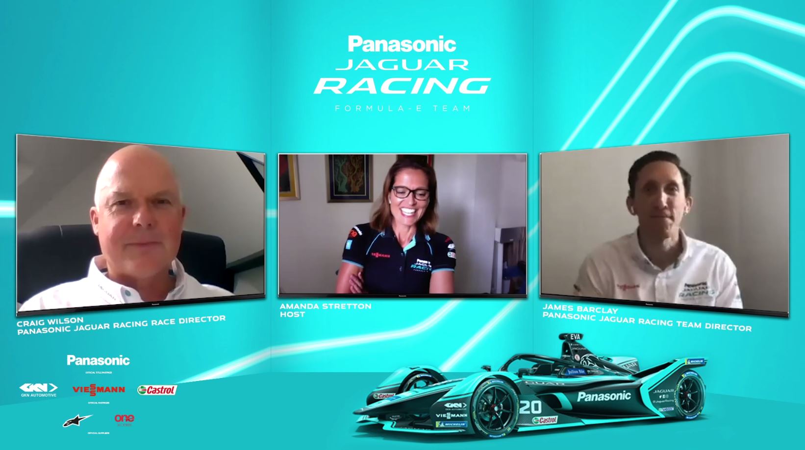 Panasonic Jaguar Racing Management Team Discuss Formula E S Return To Racing In Berlin Jlr Corporate Homepage