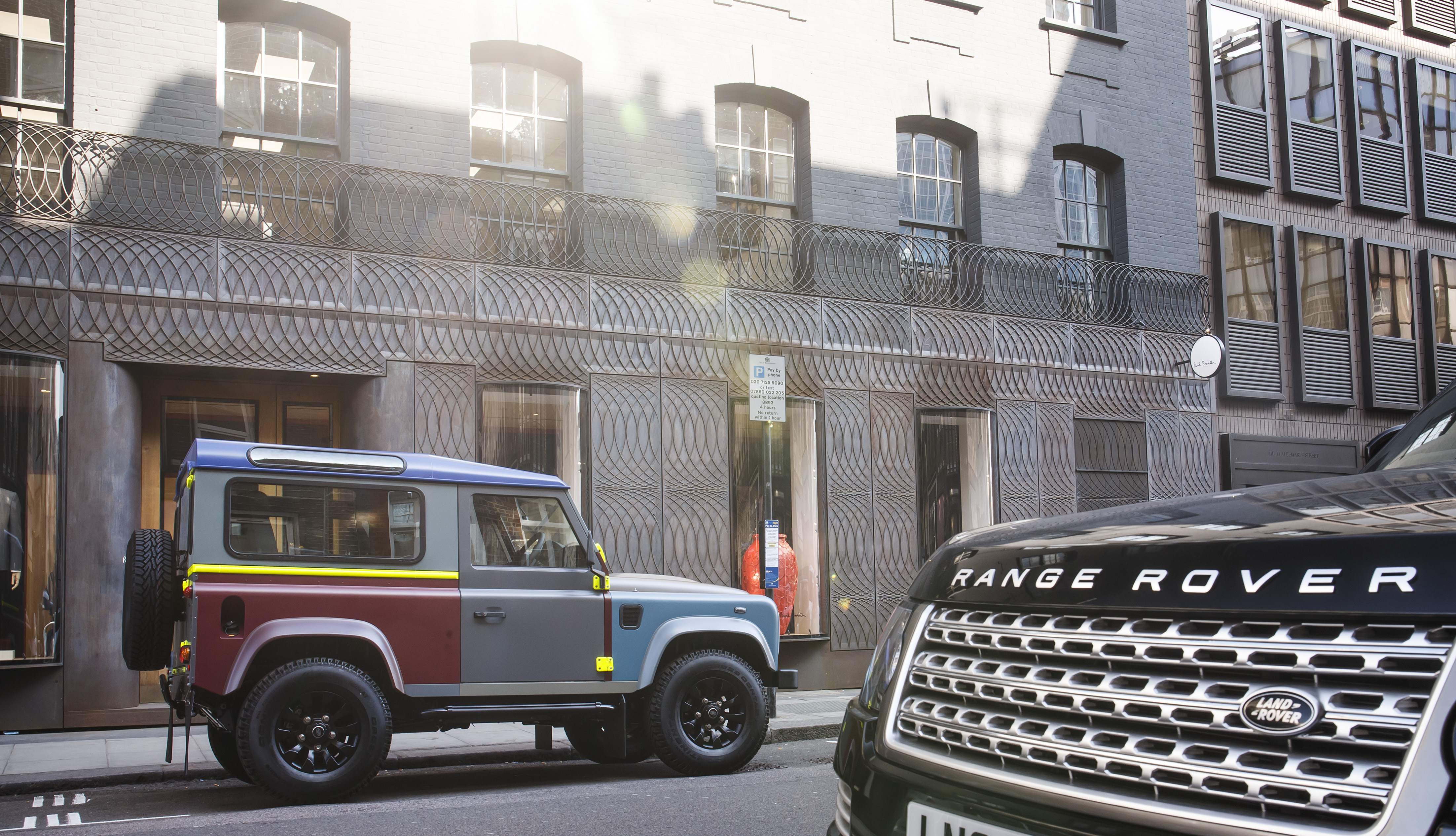 Land Rover Creates TailorMade Defender For Paul Smith Land Rover