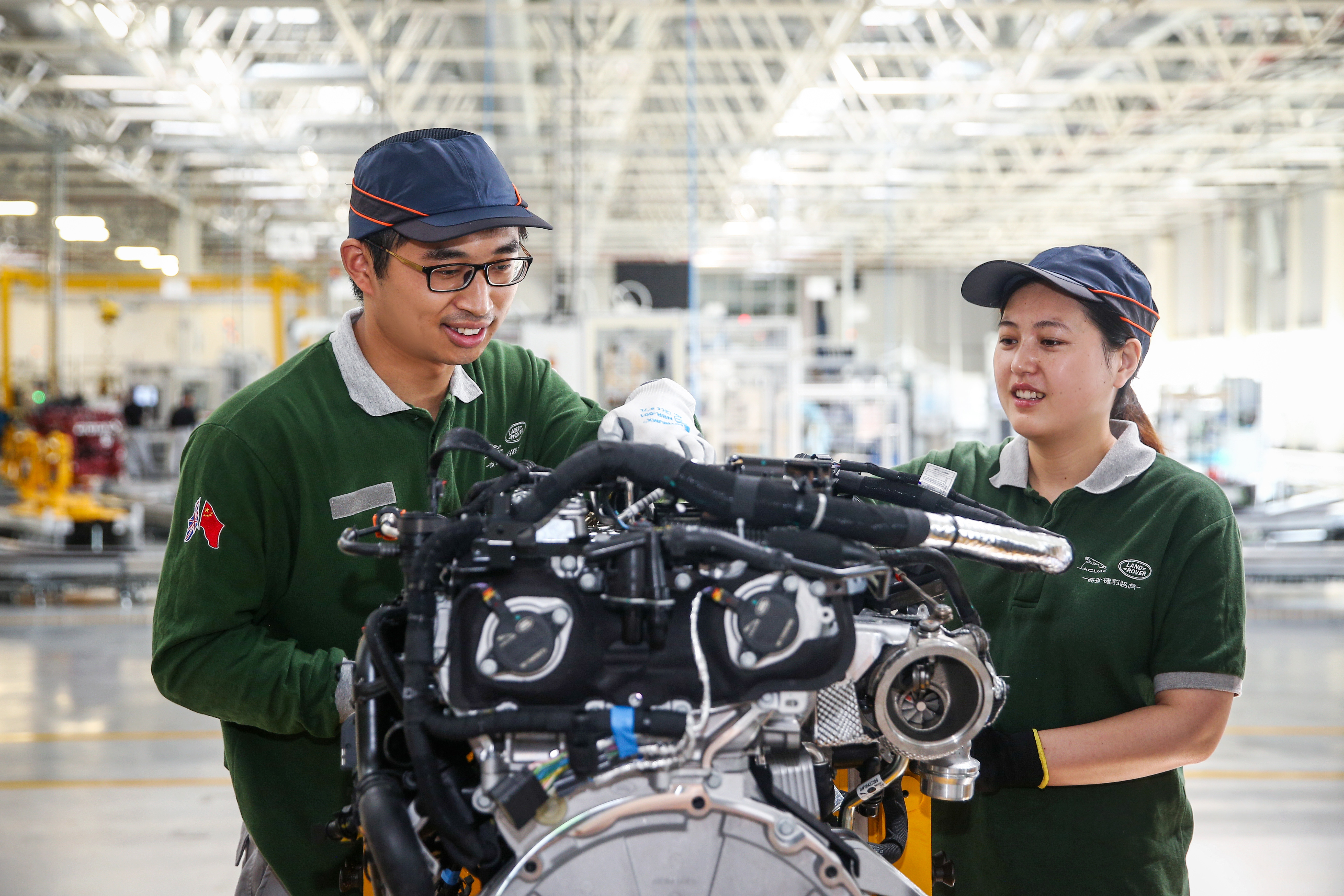 JAGUAR LAND ROVER OPENS ENGINE PLANT IN CHINA JLR