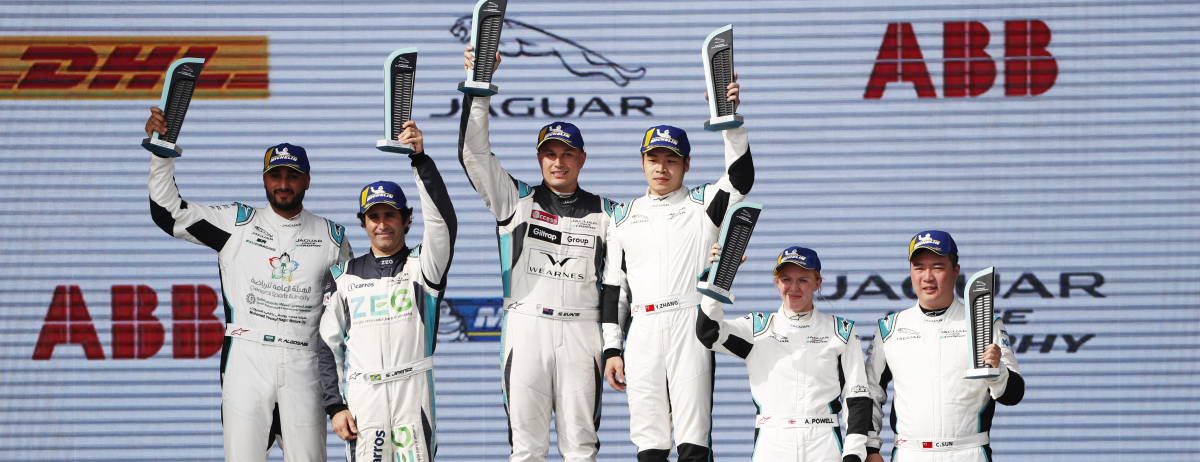 SIMON EVANS LEADS FROM POLE TO FLAG IN THE OPENING ROUND OF SEASON TWO