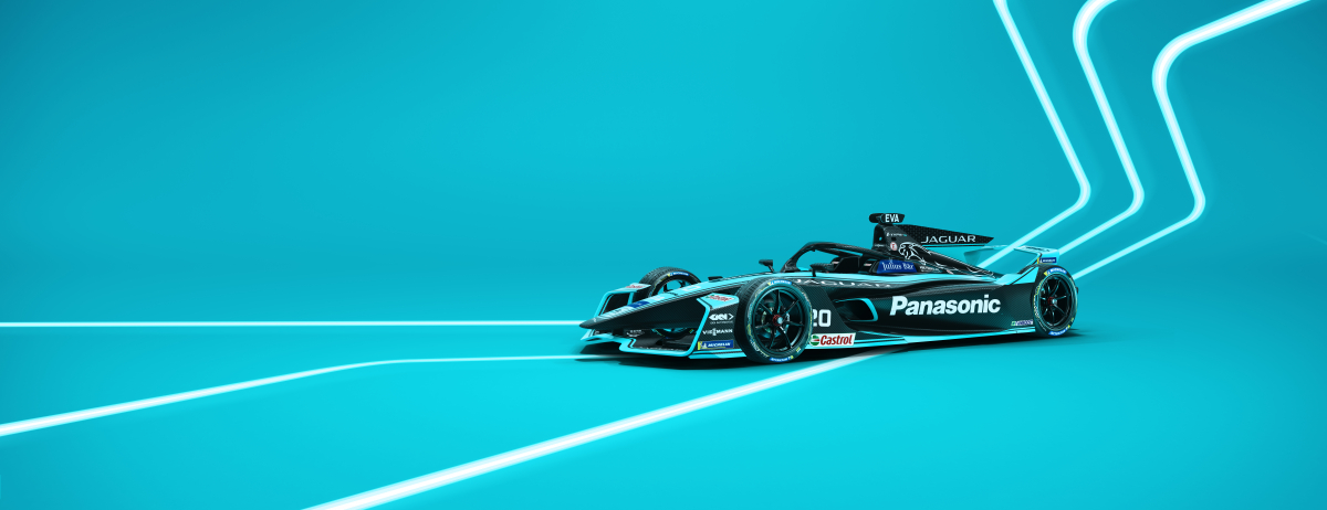 Panasonic Jaguar Racing Gen2 EVO Concept Livery