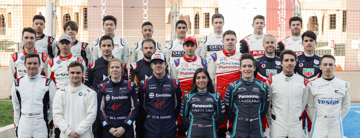 JAMIE CHADWICK AND SACHA FENESTRAZ COMPLETE SUCCESSFUL ROOKIE TEST IN JAGUAR I-TYPE 4 FOR PANASONIC JAGUAR RACING IN MARRAKESH