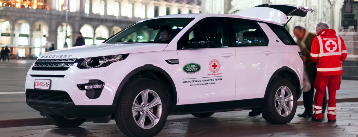 JAGUAR LAND ROVER ITALIA DI NUOVO AL FIANCO DI CROCE ROSSA ITALIANA NELL’EMERGENZA CORONAVIRUS