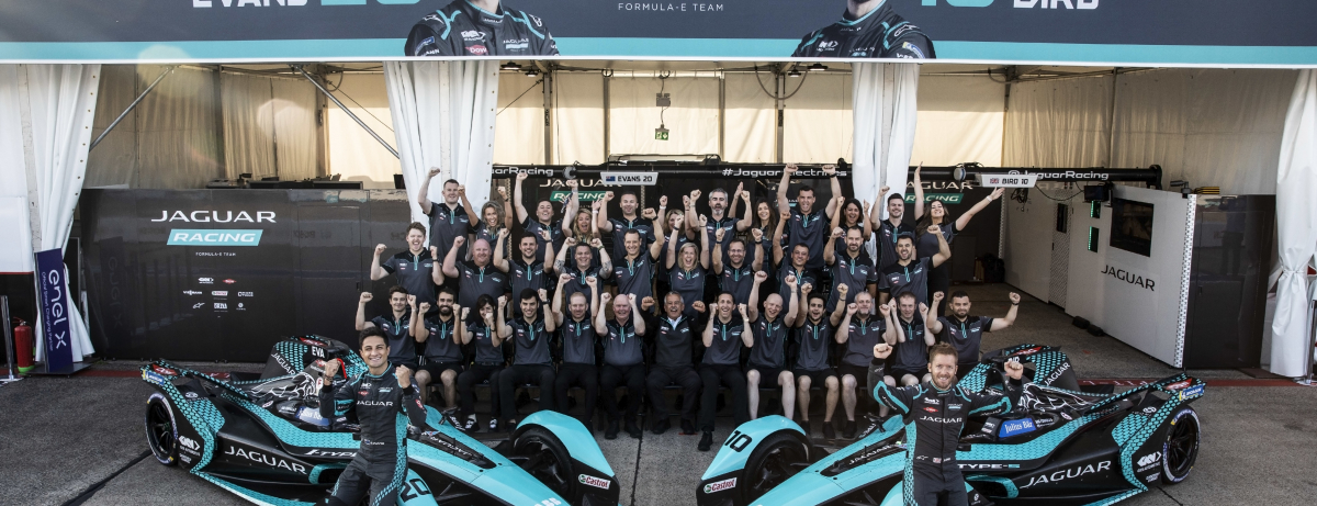  JAGUAR RACING TERMINE EN DEUXIÈME POSITION LA SEPTIÈME SAISON DU CHAMPIONNAT DU MONDE ABB FIA DE FORMULA E