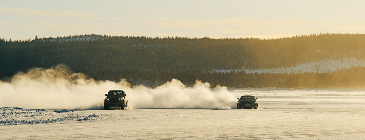 ULTIMATE ARCTIC ADVENTURES ON ICE WITH JAGUAR AND LAND ROVER