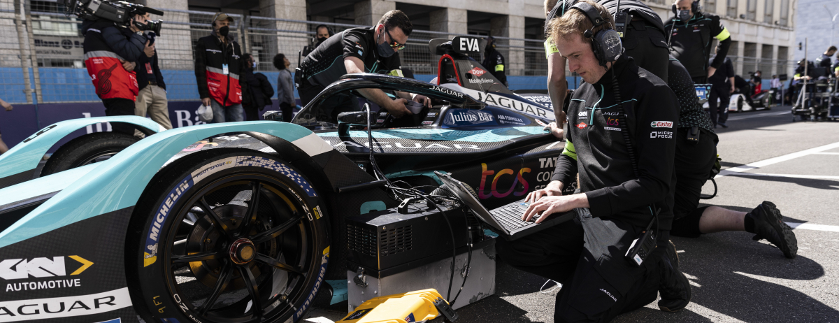 JAGUAR TCS RACING POWERS SOFTWARE DEVELOPMENT FOR RACE AND ROAD AT MONACO