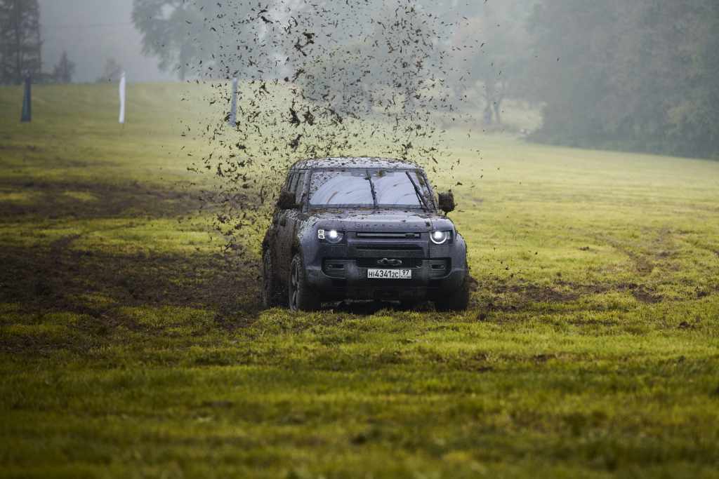 Land Rover Defender Stunt Day | Land Rover Media Newsroom