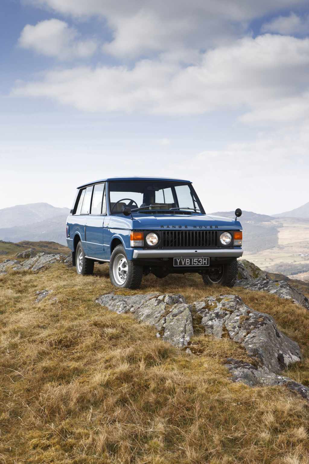 1970 Classic Range Rover (Tuscan Blue) Land Rover Media Newsroom
