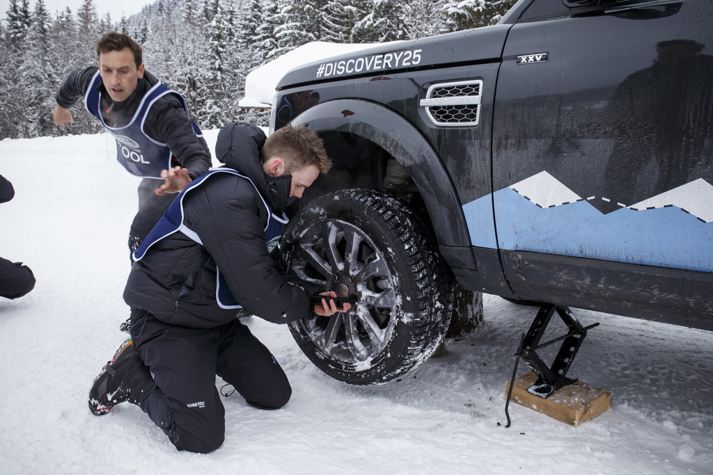 Land Rover Ambassador Sir Ranulph Fiennes and Bear Grylls Crown Next ...