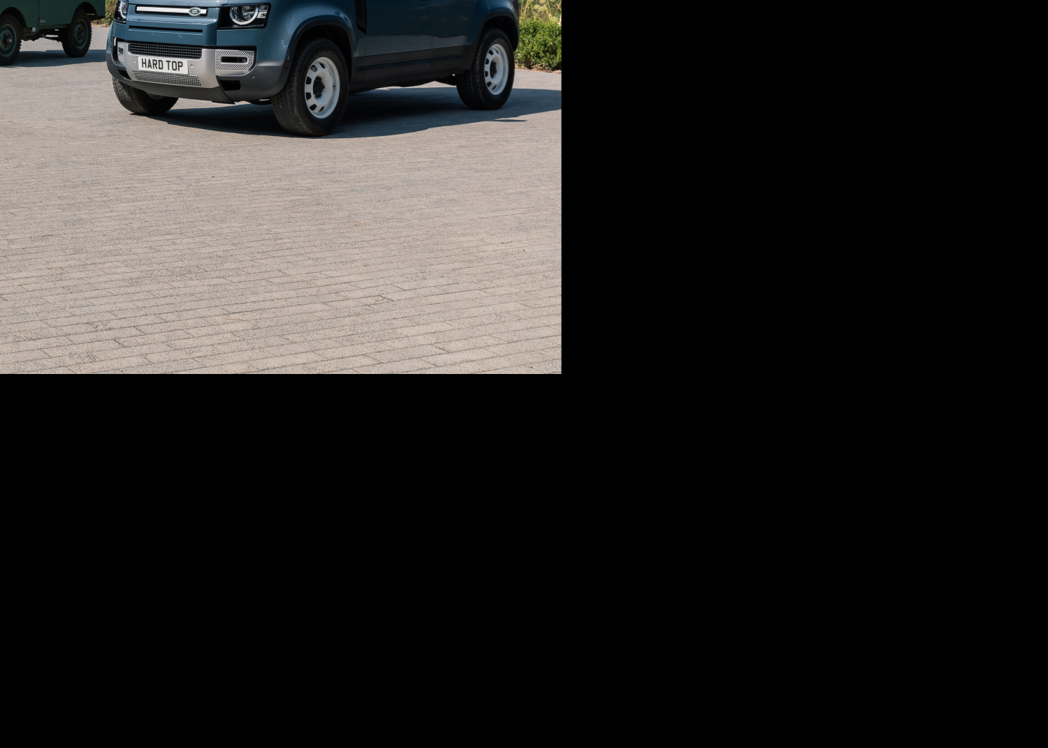 LAND ROVER DEFENDER MEANS BUSINESS AS HARD TOP NAME RETURNS FOR NEW COMMERCIAL MODEL