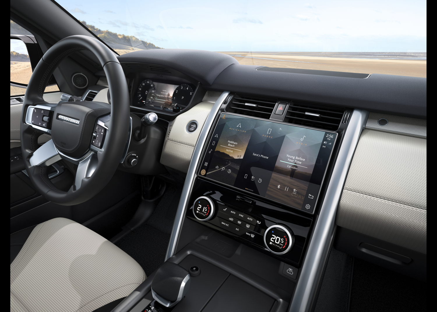 Neuer Land Rover Discovery R-Dynamic - Interieur Bilder