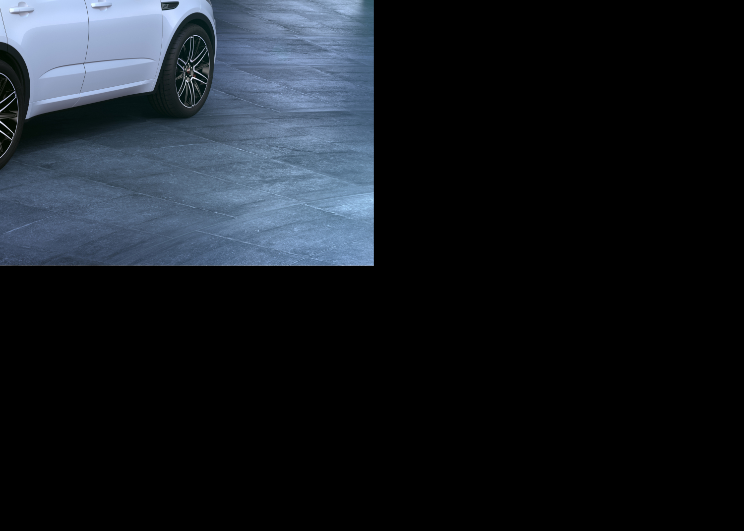 Jaguar E-PACE R-Dynamic Black Edition in Ostuni White