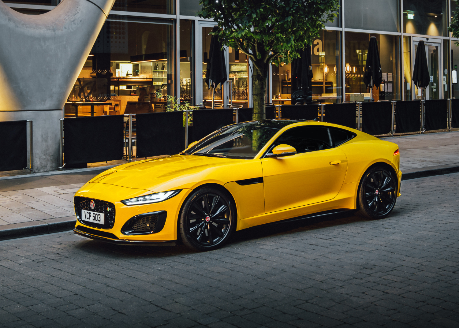  22MY F-TYPE COUPE - SORRENTO YELLOW