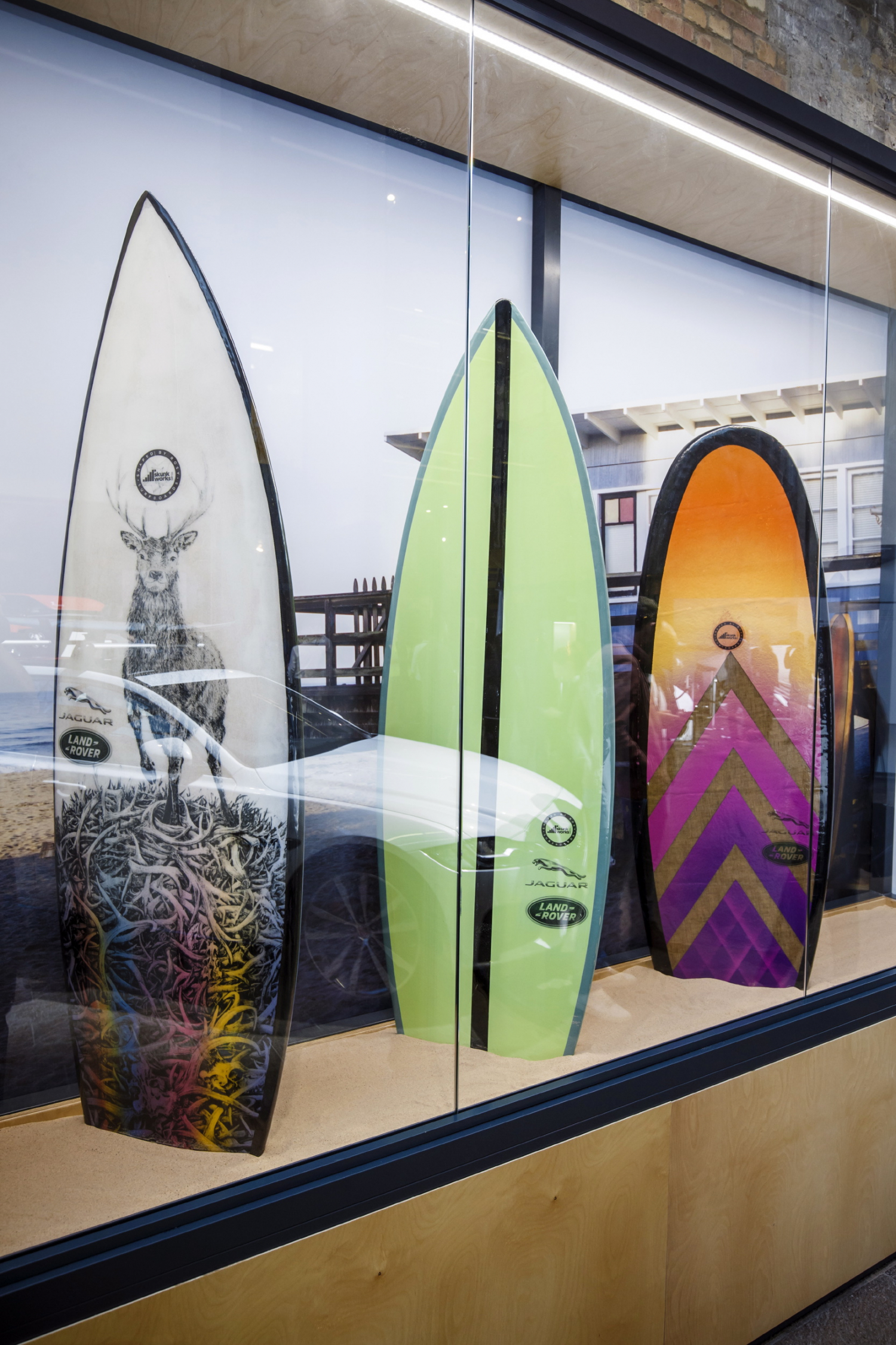 FROM WASTE TO WAVE JAGUAR LAND ROVER LAUNCHES SURFBOARD MADE FROM