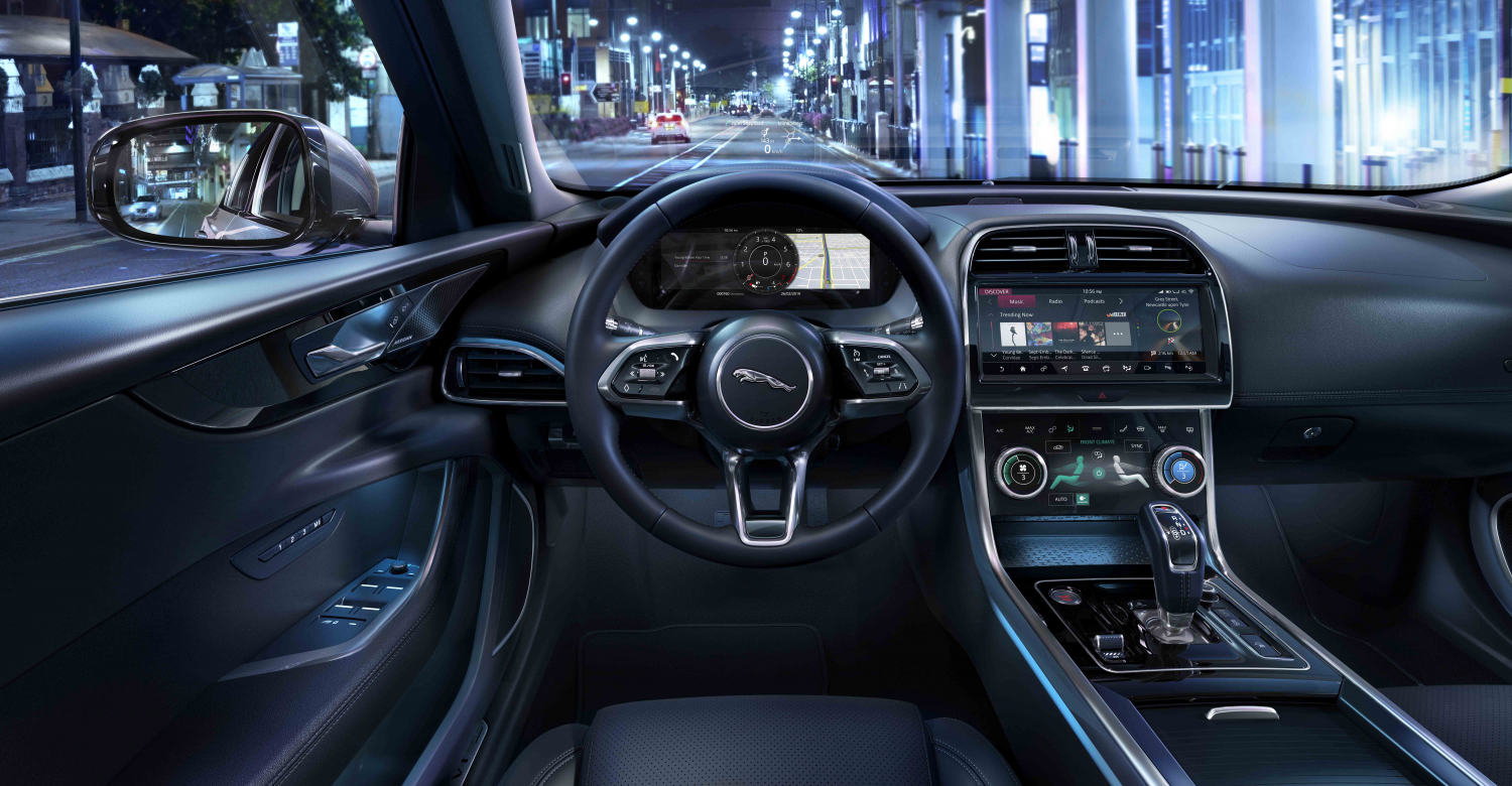 Nouvelle Jaguar XE: intérieur