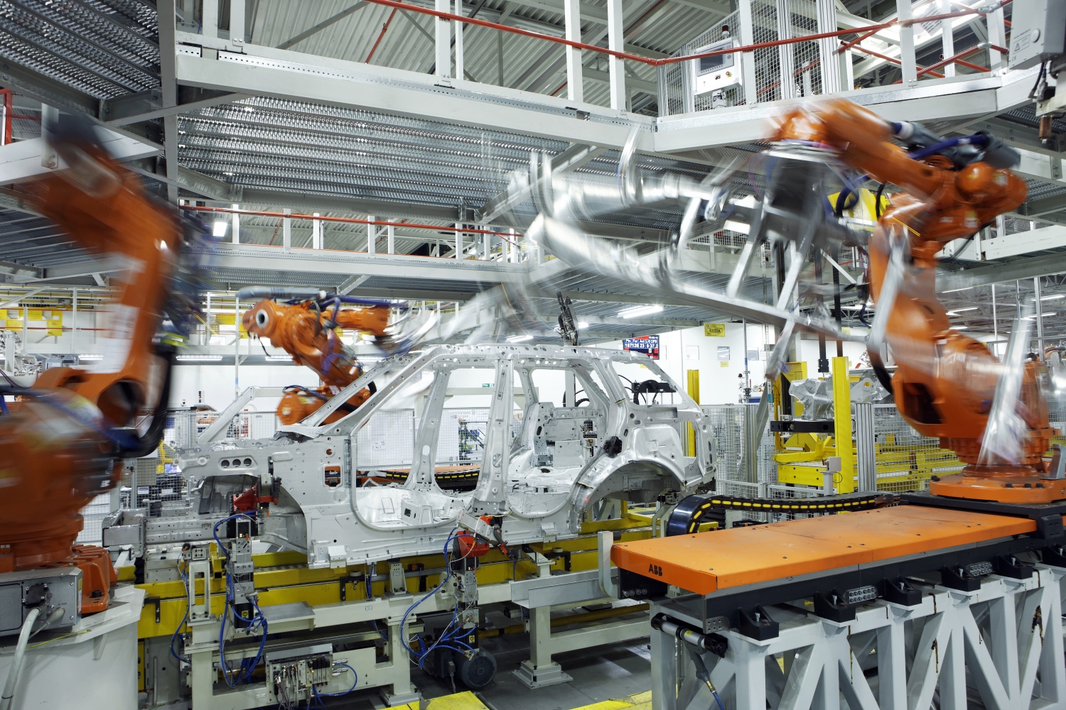 All-New Range Rover Manufacturing Shots
