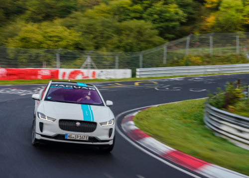  JAGUAR I-PACE IS THE FIRST ALL-ELECTRIC NÜRBURGRING RACE eTAXI 