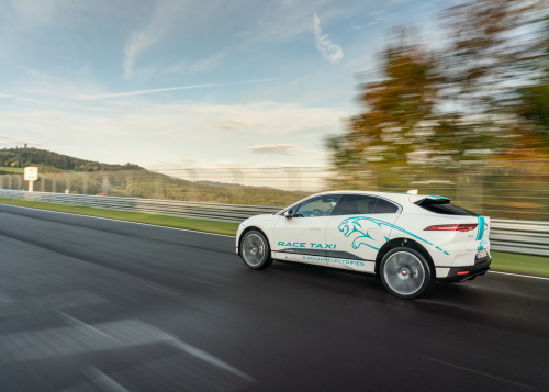  JAGUAR I-PACE IS THE FIRST ALL-ELECTRIC NÜRBURGRING RACE eTAXI 