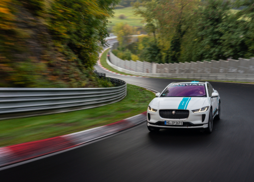  JAGUAR I-PACE IS THE FIRST ALL-ELECTRIC NÜRBURGRING RACE eTAXI 