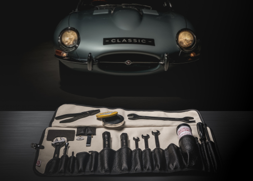 FINISHING TOUCH: JAGUAR CLASSIC REINTRODUCES ORIGINAL E-TYPE TOOLKIT