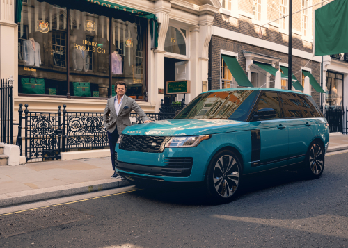 LAND ROVER AND HENRY POOLE CREATE UNIQUE FABRIC TO CELEBRATE 50 YEARS OF RANGE ROVER