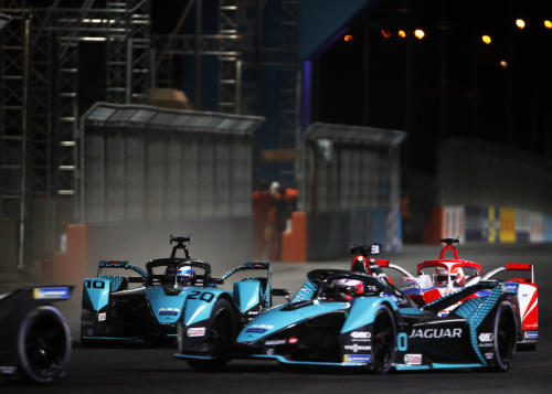 PODIUM FINISH FOR MITCH EVANS & JAGUAR RACING UNDER THE LIGHTS AT THE DIRIYAH E-PRIX 