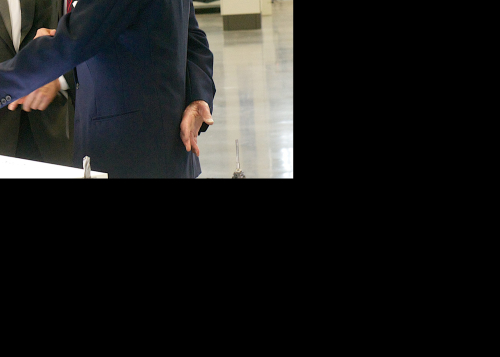  October 2014 Prince Philip The Duke of Edinburgh accompanied HM The Queen to the opening of Jaguar Land Rovers Engine Manufacturing Centre in Wolverhampton West Midlands