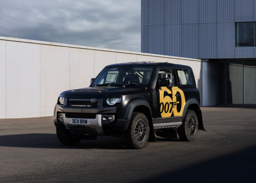 JAMES BOND STUNT DRIVER MARK HIGGINS CELEBRATES 60 YEARS OF 007 WITH LAND ROVER DEFENDER RALLY SPECIAL 