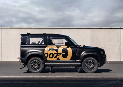 JAMES BOND STUNT DRIVER MARK HIGGINS CELEBRATES 60 YEARS OF 007 WITH LAND ROVER DEFENDER RALLY SPECIAL 