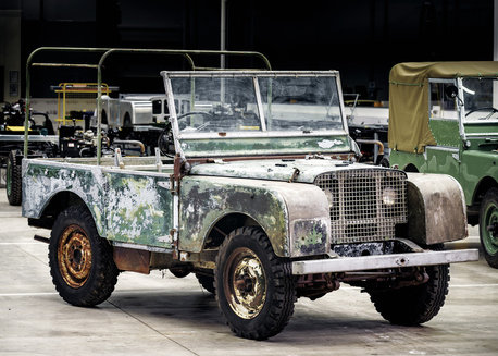 LAND ROVER’S 70TH ANNIVERSARY BEGINS WITH RESTORATION OF ‘MISSING’ ORIGINAL 4X4