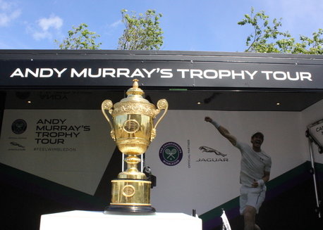 Jaguar Andy Murray Trophy Tour