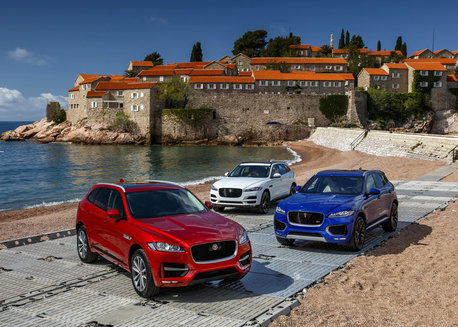 Jaguar F-PACE global media drives in Montenegro 