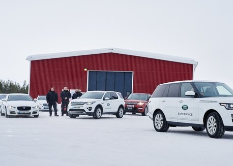 JAGUAR LAND ROVER OPENS ICE DRIVING ACADEMY