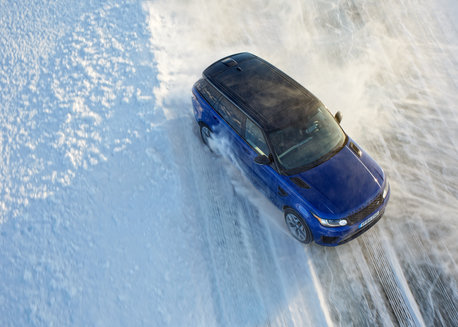 JAGUAR LAND ROVER OPENS ICE DRIVING ACADEMY